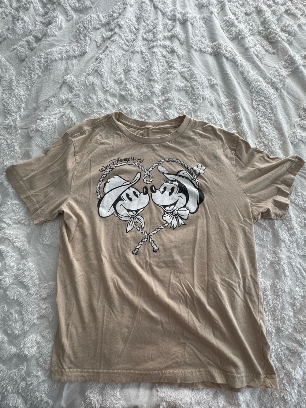 Disney Mickey & Minnie Short Sleeve Graphic Tee